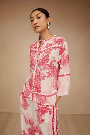 Raishma Myra Pink Shirt at Nordstrom, Size 14 Uk