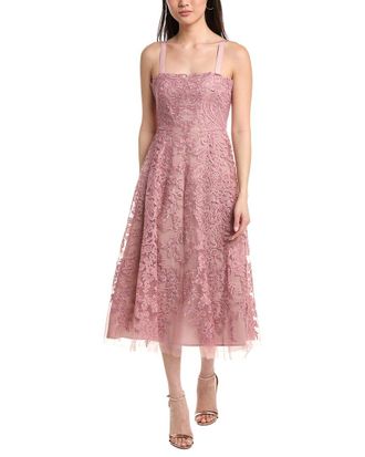 Marchesa Soho Tulle Cocktail Dress