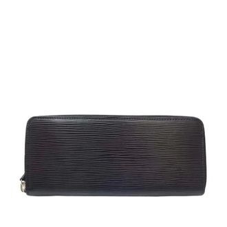 Louis Vuitton Pre-owned Wallets, female, Black, Size: ONE SIZE Pre-owned Epi Zip Around Wallet