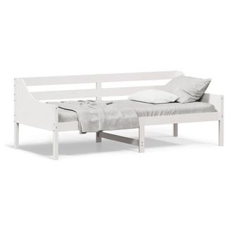 Berkfield Home Day Bed without Mattress White 80x200 cm Solid Wood Pine