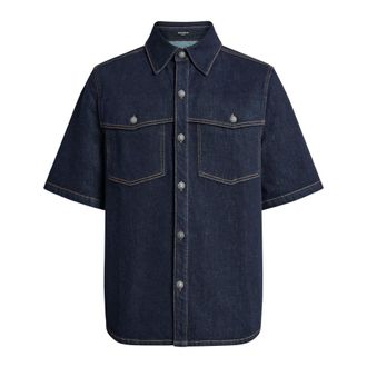 Balmain Hombre, Camisas, Azul, Talla: XS