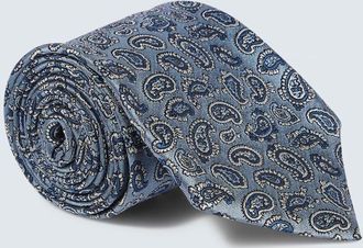 Etro Paisley silk tie