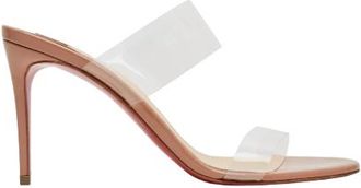 Christian Louboutin Louboutin Just Nothing Mules 8.5cms Size 38