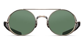 Matsuda M3128 AG-DTO Mens Sunglasses Gold Size 48