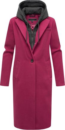 Navahoo Kekstraum dames overgangsmantel met uitneembare hoodie-inzet