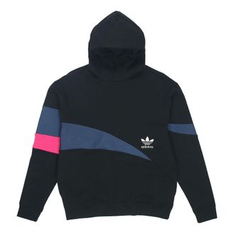 adidas Mens adidas originals Colorblock Large Logo Sports Black H46695