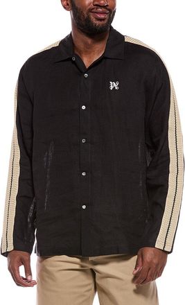 Palm Angels Woven Linen Shirt