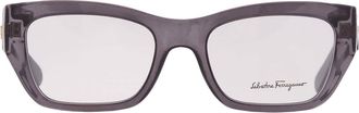 Ferragamo Salvatore Ferragamo Demo Rectangular Ladies Eyeglasses SF2922 023 53