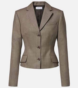 Alexander McQueen Cropped blazer