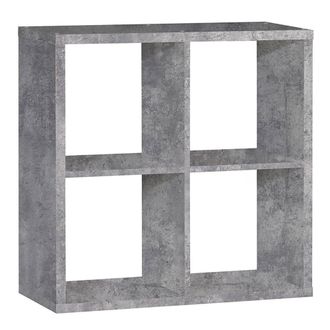 Furniture To Go Mauro 2x2 Storage Unit in Grey