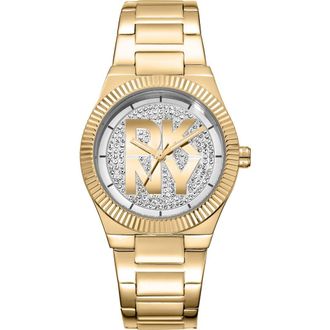 DKNY L 102 Bracelet Watch in Silver at Nordstrom