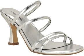 Calvin Klein Jayla Sandal in Silver 040 at Nordstrom Rack, Size 7.5