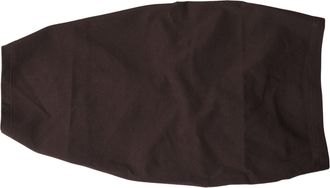 Dolce & Gabbana Brown Viscose Wide Belt Waist Cummerband Mens Men