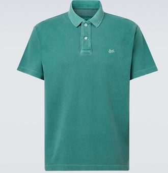 ERL Logo cotton polo shirt