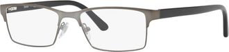 Sferoflex 53mm Rectangle optical glasses in Grey at Nordstrom