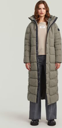 G-Star Whistler Long Puffer - Bruin - Dames