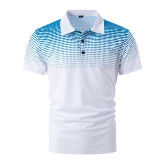 Generic Polo Shirts Men Adult, Breathable Tennis Shirt Mens Polo Shirts Short Sleeve Cotton 3XL T for Men UK White Mens White Short Sleeve Slim Fit Sports Top