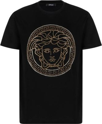 Versace Hombre, Camisetas, Negro, Talla: XL