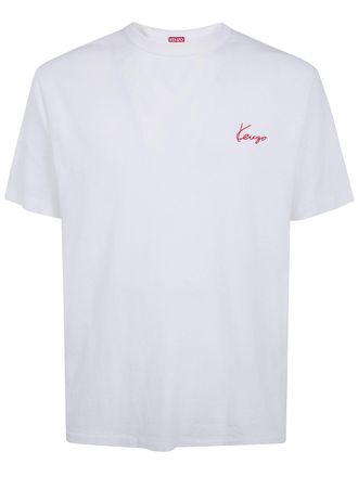Kenzo Gots Kenzo Archive Rose Outlined Classic T-Shirt