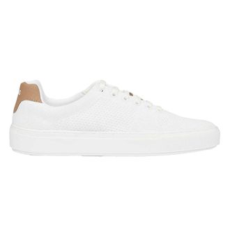 HUGO BOSS Dames Katie Leren Sneakers (Wit)
