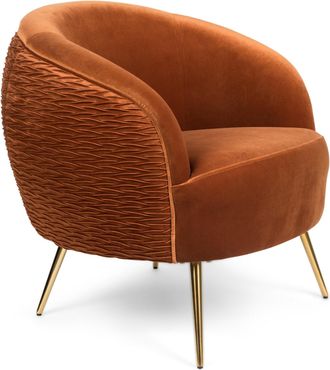 Bold Monkey Design Sessel So Curvy - Orange