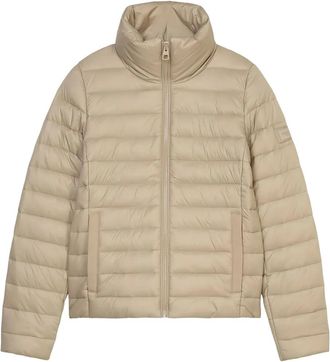 Marc O'Polo quilted zip-up jacket - women - Polyamide - 36 - Neutrals