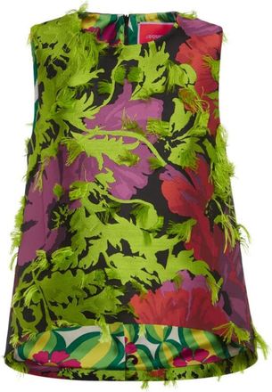 La DoubleJ La Scala Top - Dames - Tops zonder mouwen - Veelkleurig - 2XS - Polyester - Tops