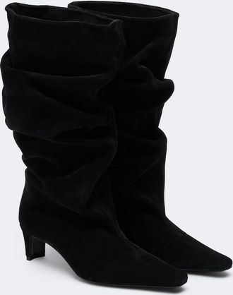 Staud Wally suede mid-calf boots
