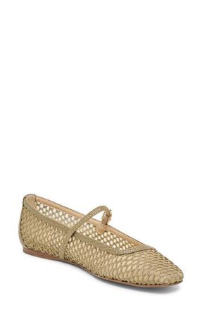 Dolce Vita Reyes Mary Jane in Olive Woven Raffia at Nordstrom, Size 9.5