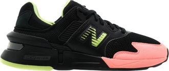 New Balance Stijlvolle leren sneakers met stoffen inzetstukken - Heren - Sneakers - Veelkleurig - 46 1/2 EU - Schoenen