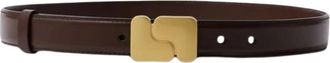 SOEUR Ninon Riem - Dames - Riemen - Bruin - 80 CM - Leer - Accessoires
