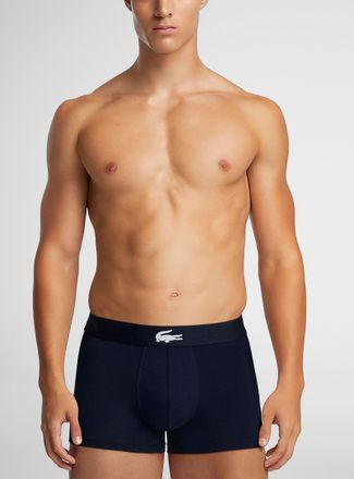 Lacoste Mens 3 Signature croc trunk Cotton