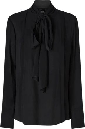 Pinko Brunnera Blusa - Blouses & Shirts - Mujer - Negro - XL
