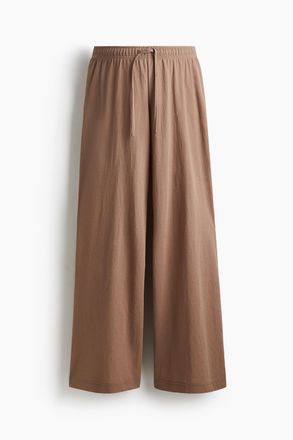 H&M MAMA Before & After Kordelzughose - Braun