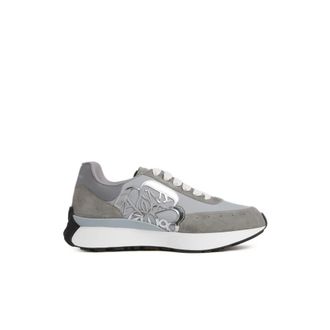 Alexander McQueen Sprint Runner - Shoes - Hombre - Gris - 41 EU