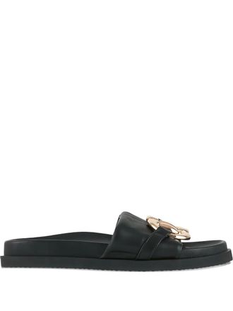 Högl Emmy chain sandals - Black