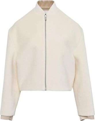 Jil Sander Giacca con zip - Toni neutri