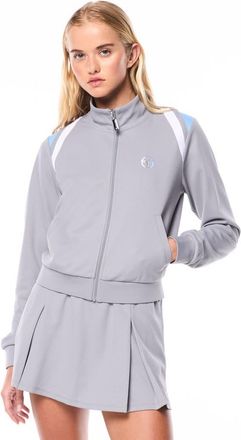 Sergio Tacchini Womens Eredita Track Jacket in Sleet at Nordstrom, Size Xx-Large