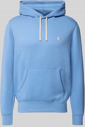 Polo Ralph Lauren Hoodie mit Label-Stitching in Bleu, Größe XXL