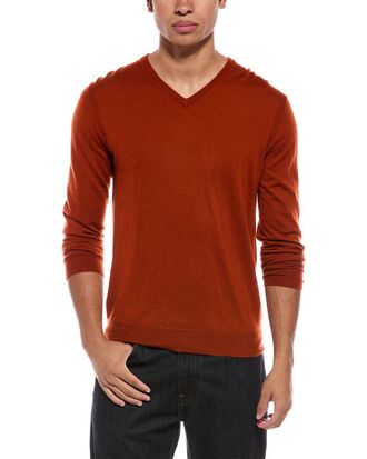 N.Peal N.Peal Conduit Fine Gauge Cashmere & Silk-Blend V-Neck Sweater