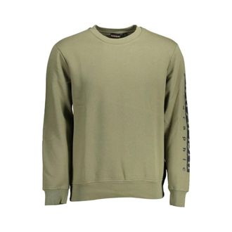 Napapijri Sweatshirts, male, Green, Size: 2XL Long Sleeve Sweatshirt