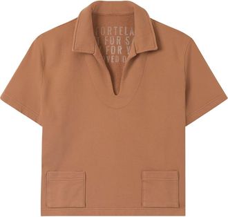 Fortela Grand Brushed Jersey V-Neck Sweater in Camel at Nordstrom, Size X-Large Eu