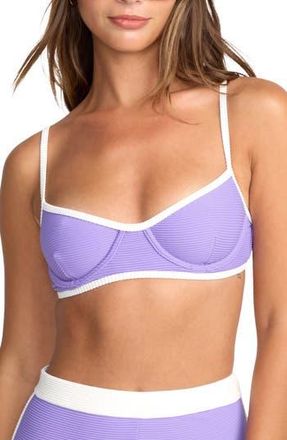 Billabong Tanlines Tami Underwire Bikini Top in Purple Punch at Nordstrom Rack, Size Small