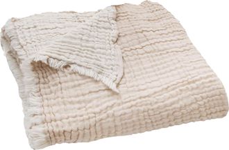 Schubiger M&ouml;bel Plaid Emil Beige 140x200 cm