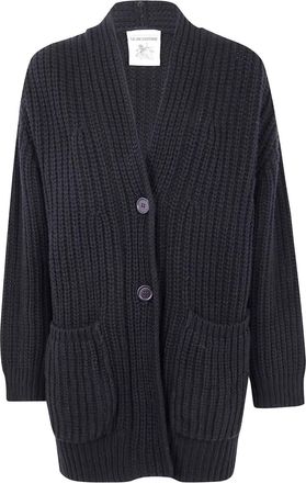 Semicouture Cardigan con spalle basse - Nero