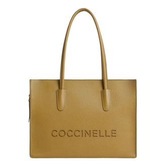 Coccinelle Tote Bags, female, Green, Size: ONE SIZE Shoulder Bags