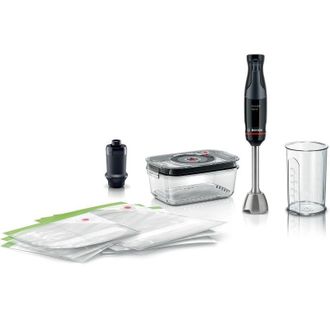 Bosch Batidora Bosch Msm4b6v2 Negro Y Antracita 1000w 1,2l