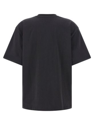 Ganni Tiger Graphic Print T-shirt - Black