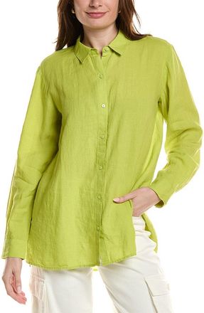 Eileen Fisher Classic Collar Linen Shirt