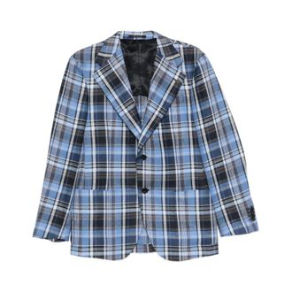 Gabriele Pasini Blazers, male, Multicolor, Size: XL Gabriele Pasini Jackets Navy